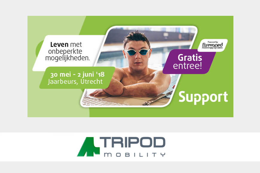 Tripod Mobility staat op Support 2018