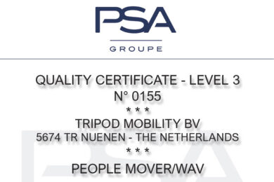 PSA Groupe certified!