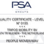 PSA Groupe certified!