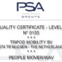 PSA Groupe certificaat!