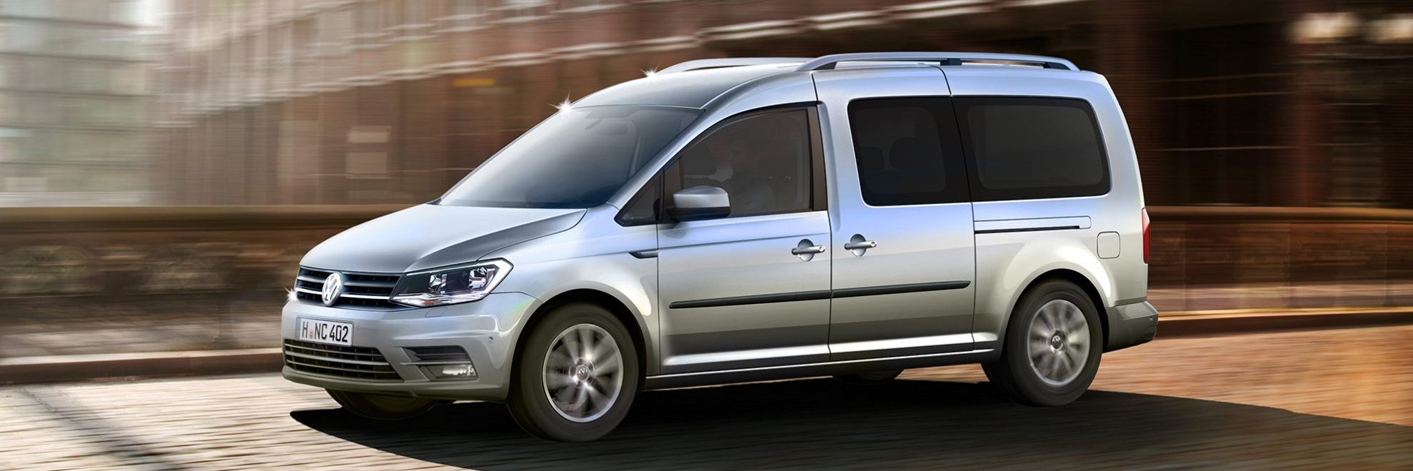 grond ik heb nodig bagageruimte Volkswagen Caddy Maxi 3/4 – Tripod Mobility