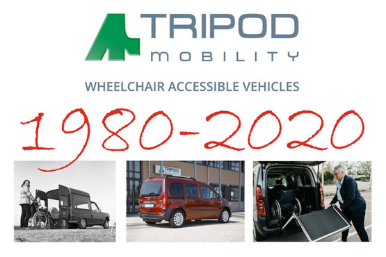 Tripod Mobility 40 jaar jubileum!