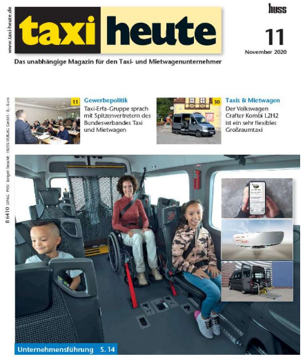 Taxi Heute nr. 11 over Tripod Mobilities Opel Zafira Life