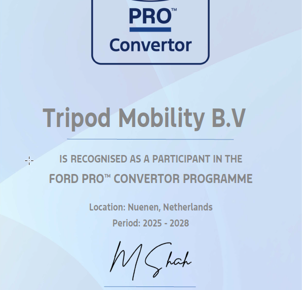 Tripod Mobility Achieves FPC Program Certification: A Milestone in Quality and Safety