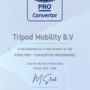 Tripod Mobility Achieves FPC Program Certification: A Milestone in Quality and Safety
